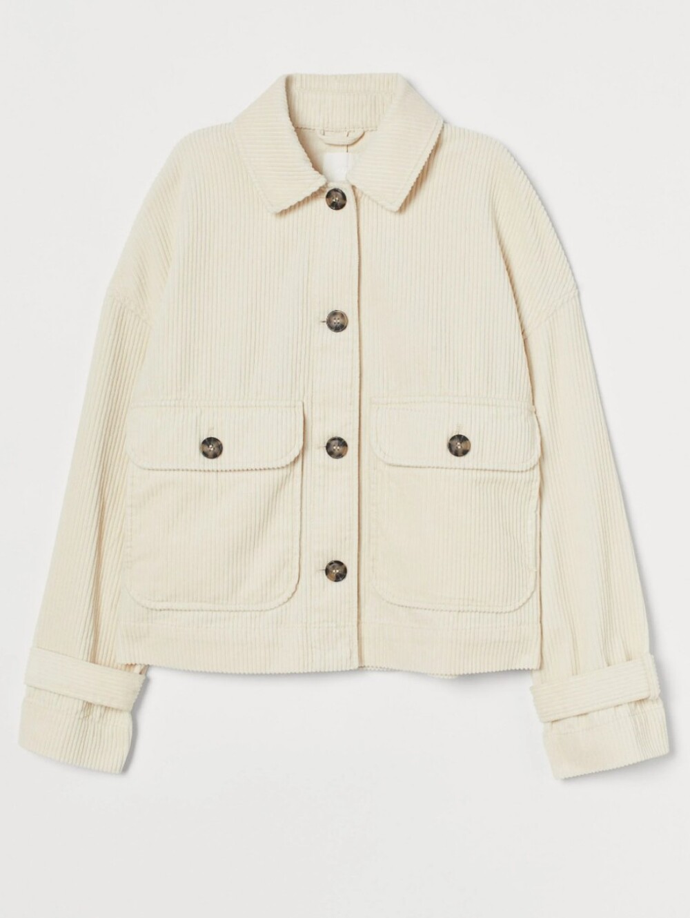 H&M Corduroy Blazer Lightweight Jacket Sz M